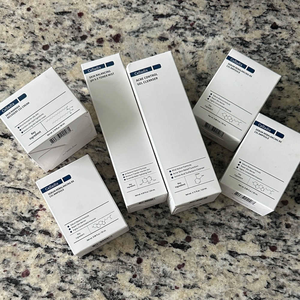 Celladix Acne Control Skincare Collection - White
